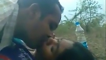 Outdoor Lovemaking In The Wilderness Of India