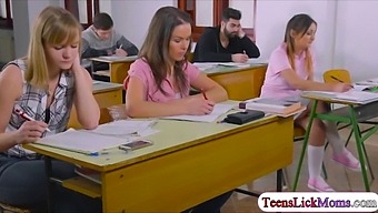 Anina Silk Enjoys A Dildo Orgasm With The Help Of Cathy Heavens