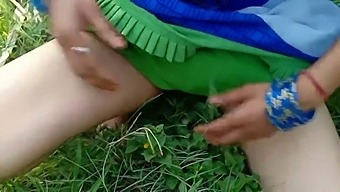 Desi Couple Gets Naughty In The Outdoors