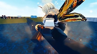 A Titanic Sexual Encounter Between Godzilla And Mothra In Roblox