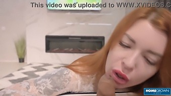 Watch As Busty Kate Utopia Gives A Mind-Blowing Blowjob In Pov