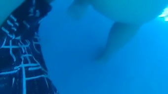 Part 1: Swimming Pool Sex With My Girlfriend Ends With A Creamy Surprise