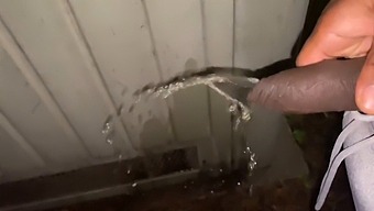 Street Hustler Lures Woman Into Public Exhibitionism And Urination