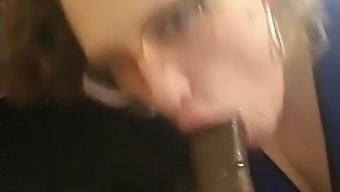 Shay Giving Oral Pleasure To A Big Black Cock (Cumshot)