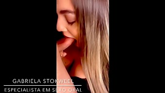 Watch Gabriela Stokweel'S Expert Oral Skills In Action Until She Reaches Climax - Book Your Appointment With Me