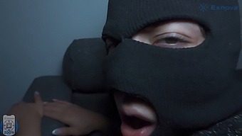 What Would You Do With A Busty Brunette Thief Caught In Your Home?