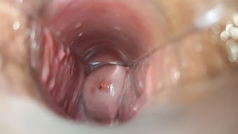 Intense Orgasm Captured In Vagina Closeup